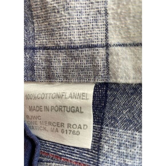Made in Portugal Flannel Bed Pillowcase Case set of 2 - Picture 2 of 6